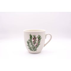Zsolnay Mecsek Reggeliző bögre rozmaring dekorral