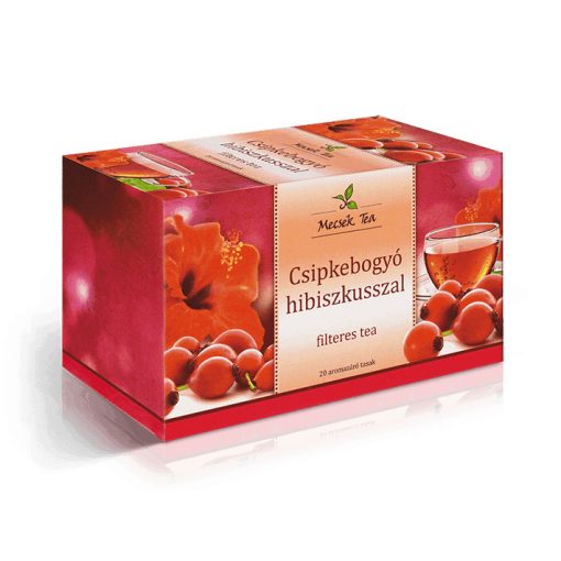 Mecsek Csipkebogyó hibiszkusszal tea 20x2g