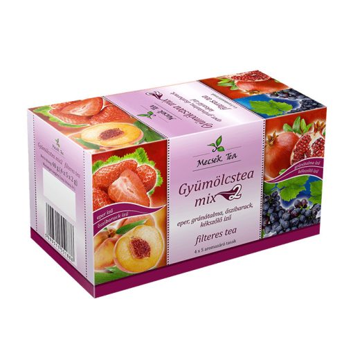 Mecsek Gyümölcstea MIX2 4x5x2g