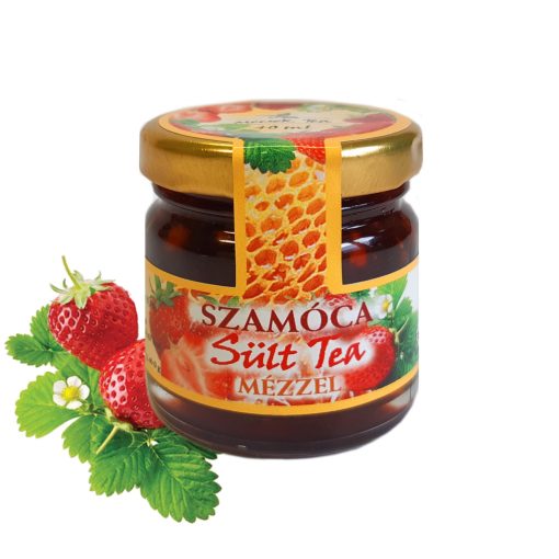 Mecsek Szamóca Sült Tea mézzel 40ml