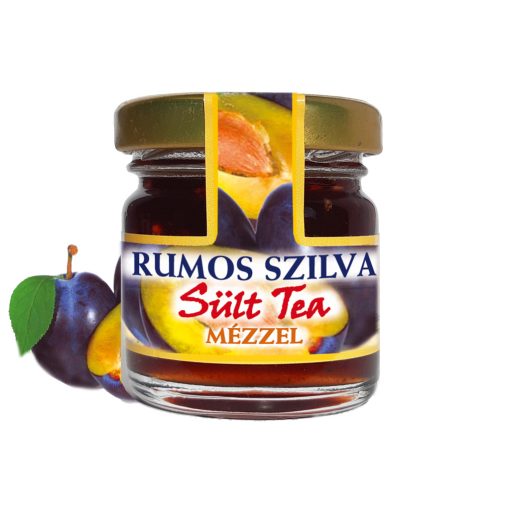 Mecsek Rumos szilva Sült Tea mézzel 40ml